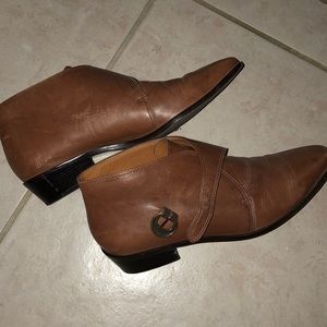 Brown booties